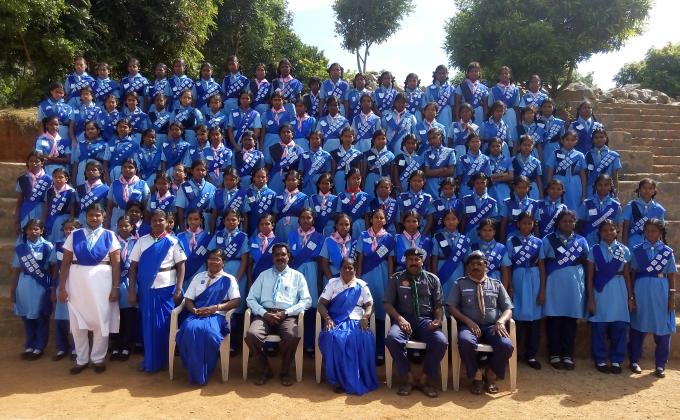 Rajyapuraskar test camp at Tirupattur district Tamilnadu