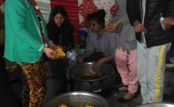 Providing services at Ranger - Rover moot camp 2016