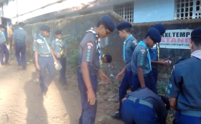 Swatch bharath in RP camp thrissur