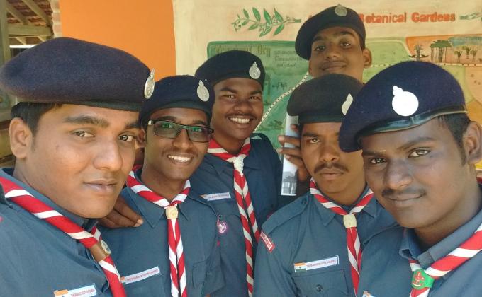 Annual district camp for Rover's