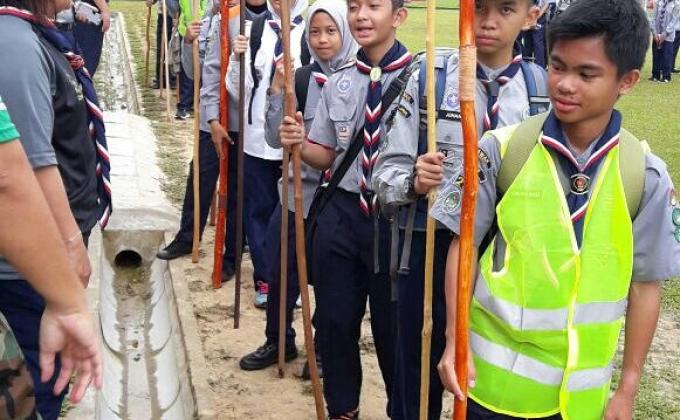Pengembaraan Lencana Jaya Sejauh 24 Km.