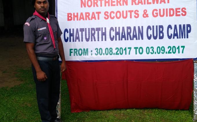 northern Railway Bharat scout and guide cub camp