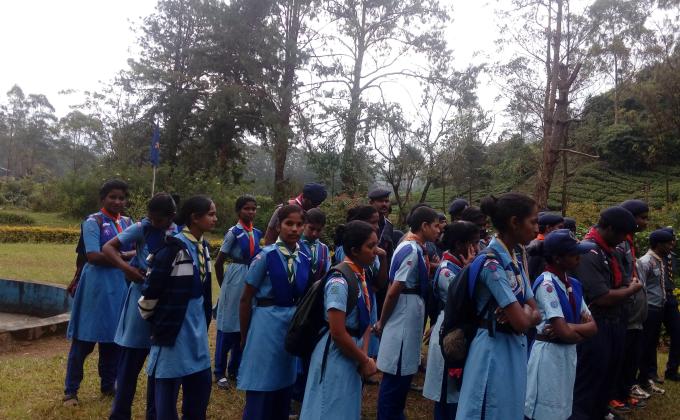 Region Nature study cum Trekking camp 2017 at Munnar. 
