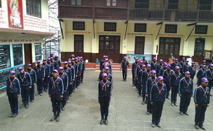 State level republic day parade preparation  camp