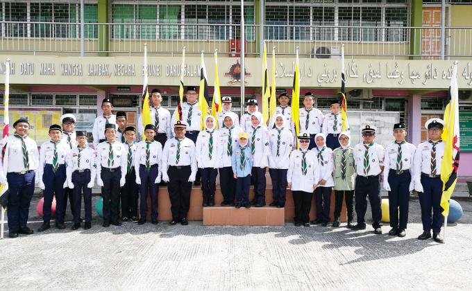 Upacara Menaikkan Bendera Negara Brunei Darussalam, Sempena Sambutan Ulang Tahu Hari Kebangsaan Ke-35, Tahun 2019