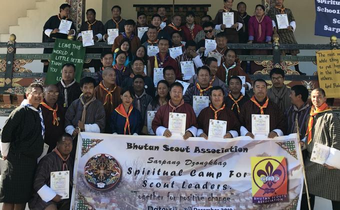 Spiritual retreat camp in Pemaling Lhakhang 