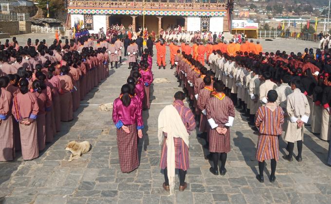 Coordinated the Celebration of HM birth Anniversary & National Scout Day at Haa