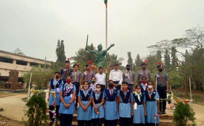 Republic day celebration and plantation 2020