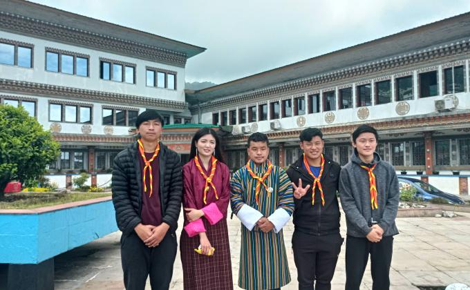 Scarf ceremony
