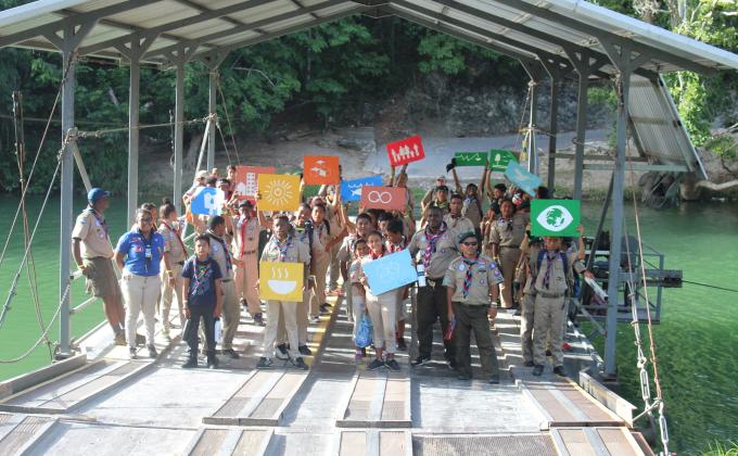 Scouts of Belize hosts Join in Jamboree 2019 