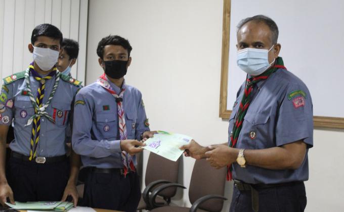 রিং ব্যাজ বিতরন কার্যক্রম ২০২০