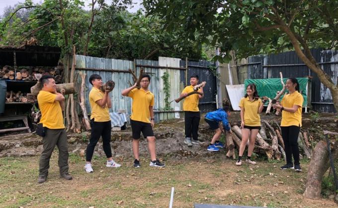 Supporting service after typhoon