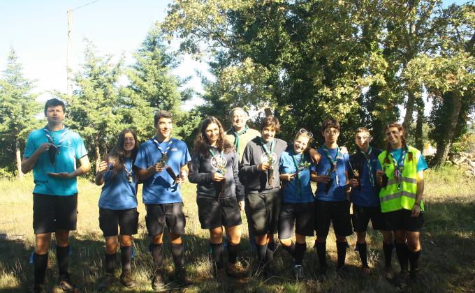 Plantação do futuro Campo Escutista Cabeço Mouro