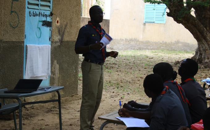 CAMP DE FORMATION DES CHEFS SCOUTS DU SENEGAL 2018