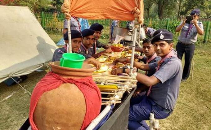 Inter Group Scout Competition of Kanchrapara District Association 