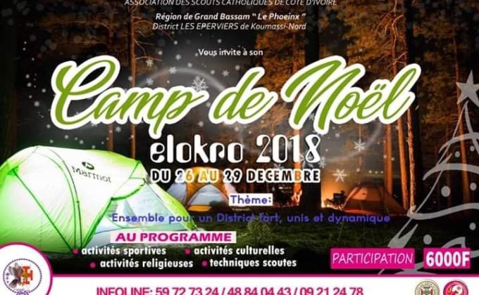 CAMP DE NOËL ELOKRO 2018