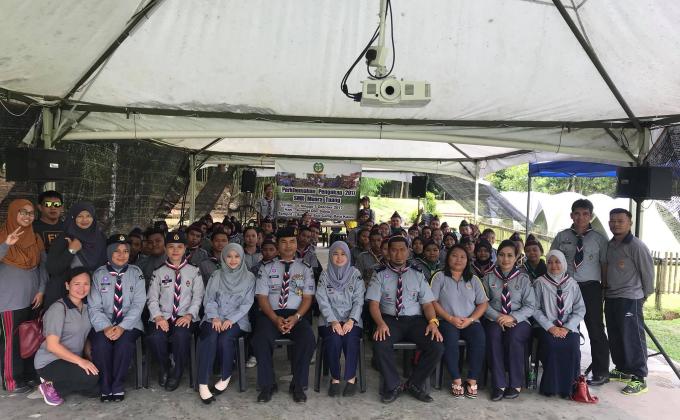 Perkhemahan Pengakap 2017 SMK Muara Tuang