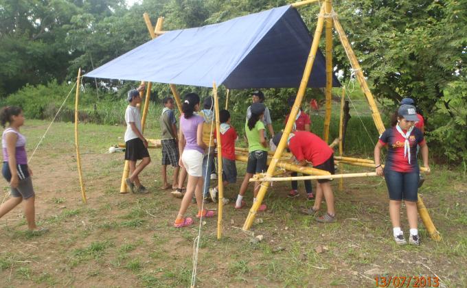 Capacitación al Grupo Scout 90 de Pedasí rumbo al XIV CANAPAS