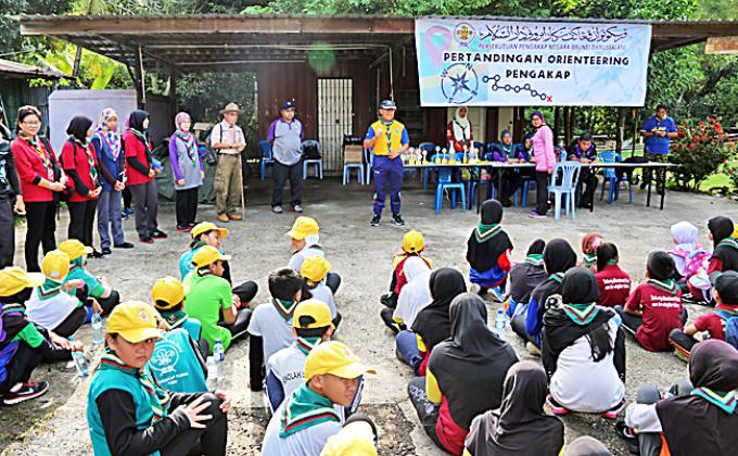 Skills set tested in scouts orienteering challenge