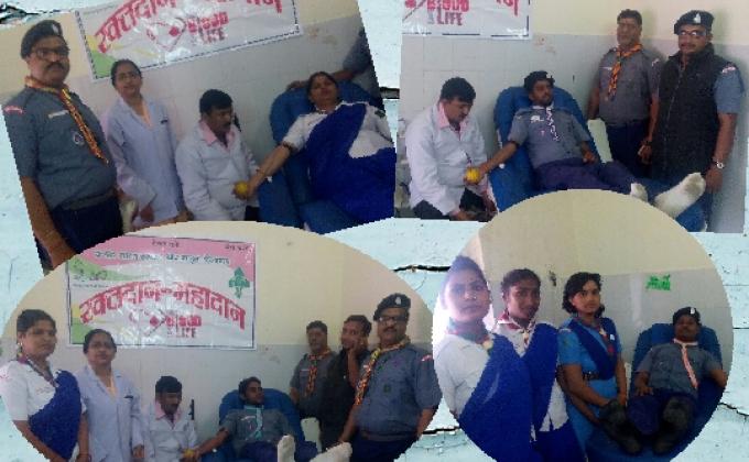 blood Donation camp on WTD 17