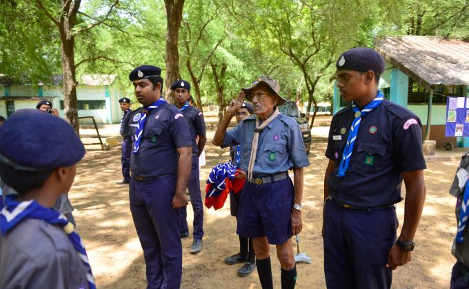 annual camp for scouts, guides, cubs, bulbuls