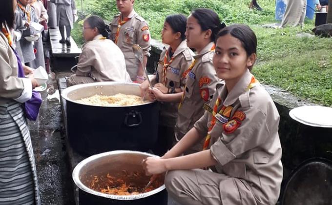 SCOUT RETREAT CAMP 2019 AT PELRITHANG