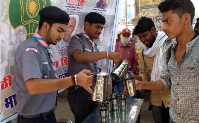 Water Distribution Camp