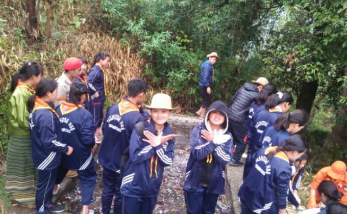 Trash Tag Challenge by Tashitse Scouts