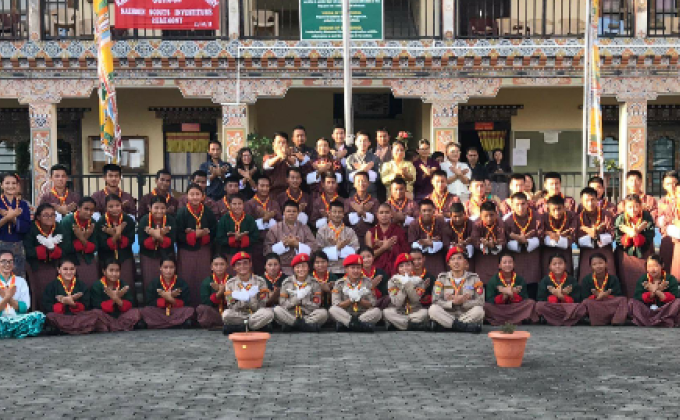 Nazhoen Scout Investure Ceremony 