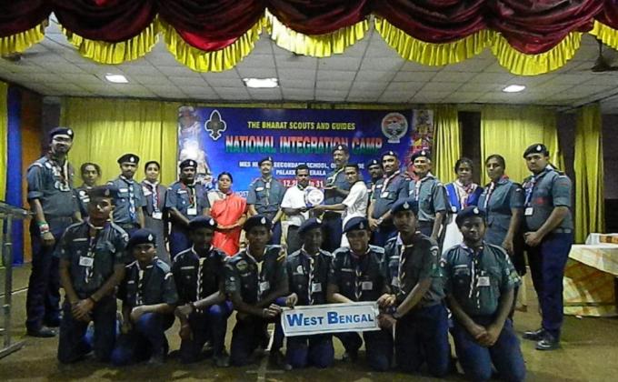 Participation in the kerela integration camp