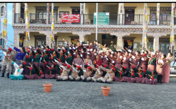 Nazhoen Scouts Investure ceremony