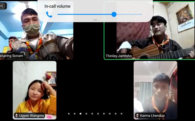 Bhutanese first online yongdrel camp 
