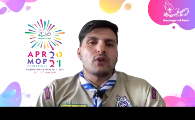 Asia Pacific region messenger of peace

 1st Day