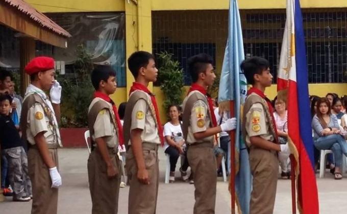 ASSIST ON SCHOOL GRADUATION AND ENTRANCE OF COLOURS