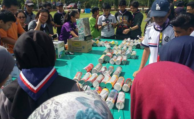 1st in Malaysia Sarawak Scout Solar Camp