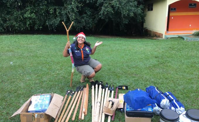Compra de Equipamentos para as Tropas Escoteiras 