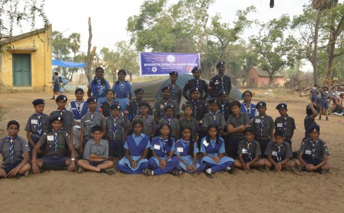 BHARATHI SCOUTS AND GUIDES GROUP, Annual camp.