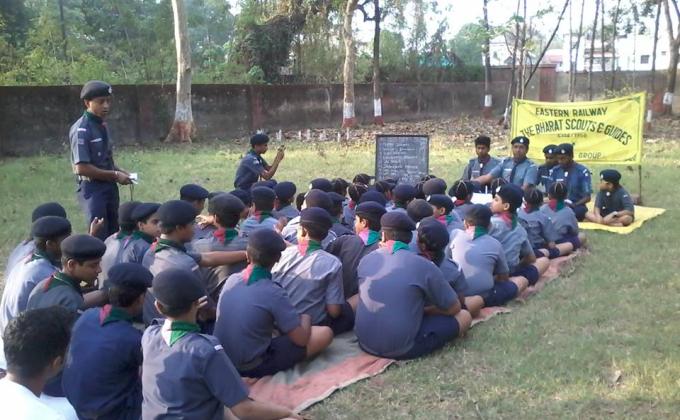 Over night training camp at District Training park Aansol