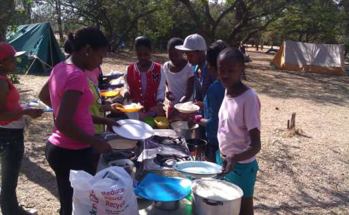 Delta Ubuntu Camp -1st Diepsloot Troop