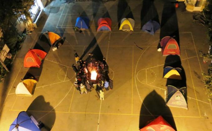 Camping Program in Saba School, Iran