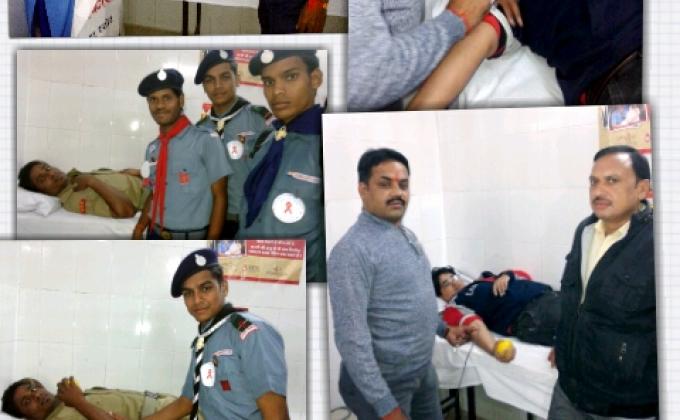 Blood Donation Camp On AIDS Day