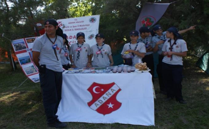 NATIONAL SCOUT CAMP  SAMSUN TURKEY ON and NATIONAL YOUTH WEEK 2011