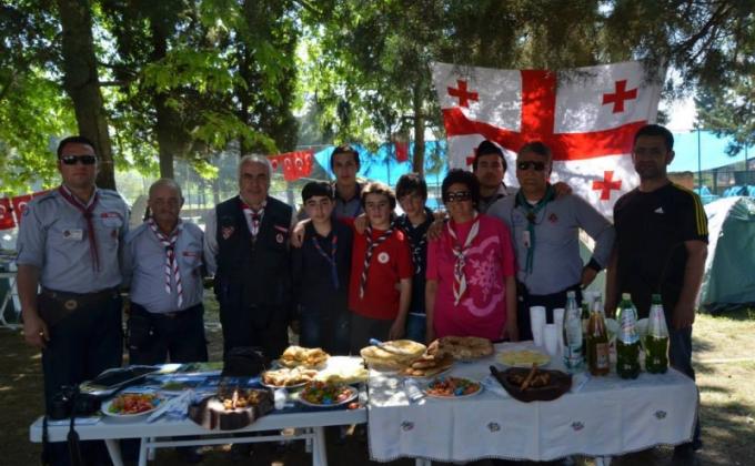 NATIONAL SCOUT CAMP SAMSUN TURKEY and NATIONAL YOUTH WEEK 2013