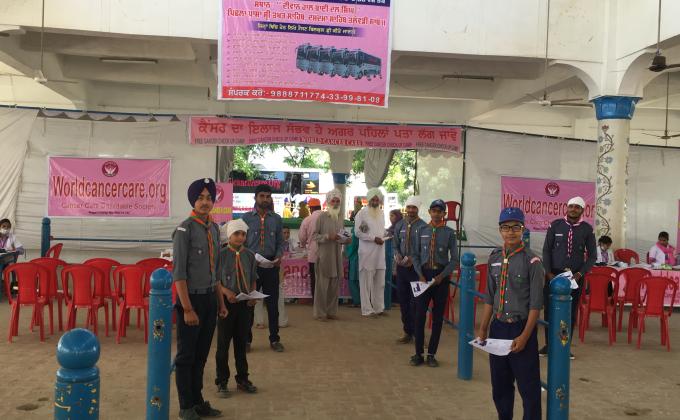 cancer awareness and testing camp