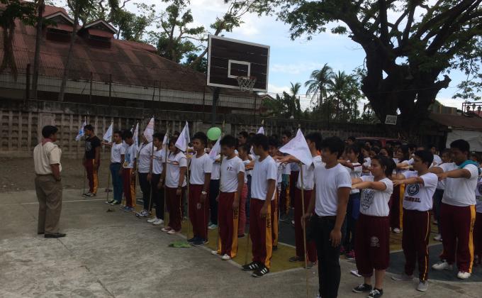 1st Divina Pastora College Institutional Peace Camp