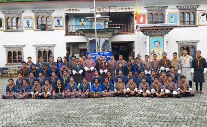 Investiture ceremony of the New Nazhoen and Nachung Scouts