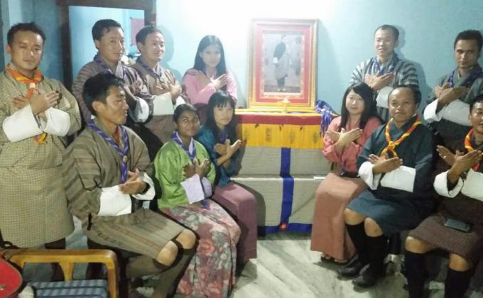 Scarf awarding ceremony for new CBS members