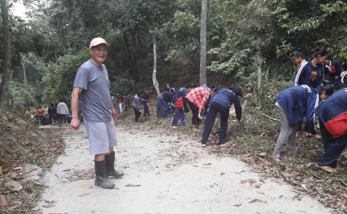 Damphu helping hand toward environment 