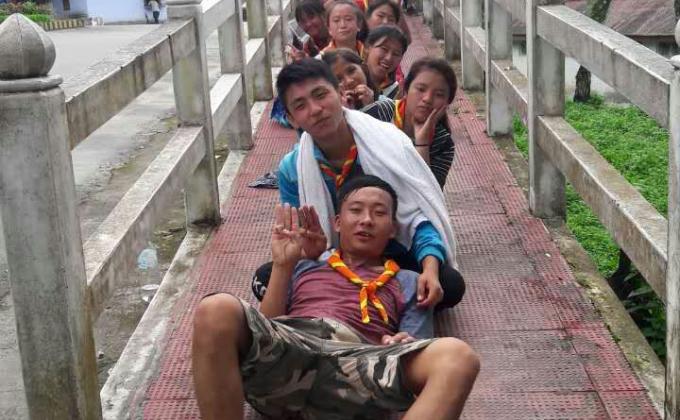 Samtse nachung scout camp