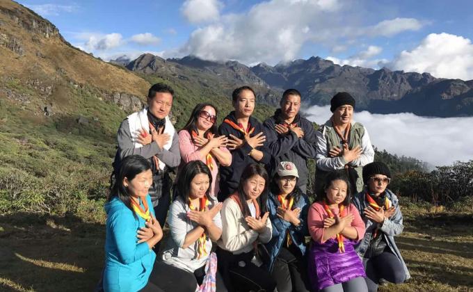 Camping to Phajoding and a hike to Dungtsho (lake)
